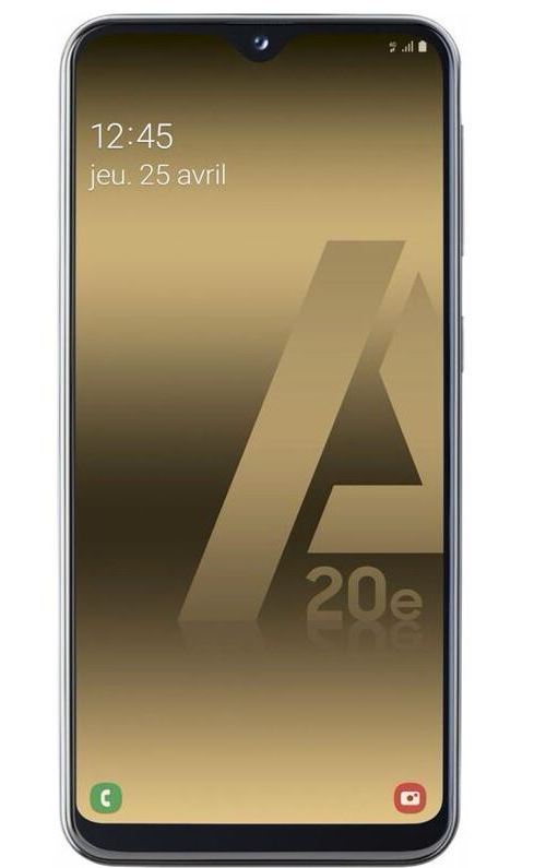 Smartphone Samsung Galaxy A20e Double SIM 32 Go Bleu État correct - Samsung reconditionné disponible sur Fnac