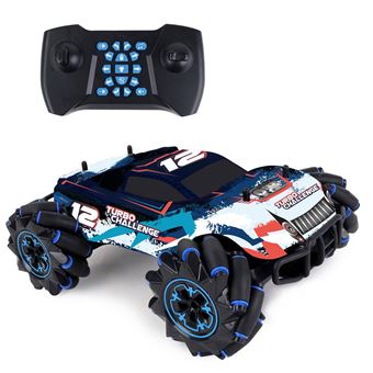 Voiture radiocommandé Turbo Challenge 4X4 Drifting en PVC Bleu