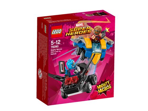 LEGO® Marvel Super Heroes 76090 Mighty Micros Star Lord contre Nebula