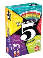 Jeu d’ambiance Goliath Nommez en 5