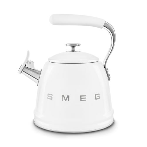 Bouilloire Smeg à Sifflet Wkf01Wh Blanc