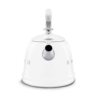 Bouilloires à sifflet 2.3l blanc Smeg WKF01WH