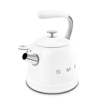 Bouilloires à sifflet 2.3l blanc Smeg WKF01WH