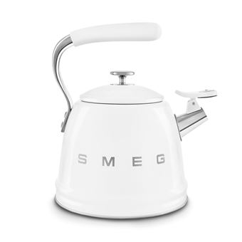 Bouilloires à sifflet 2.3l blanc Smeg WKF01WH