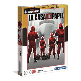 Puzzle 1000 pièces Clementoni La Casa de Papel