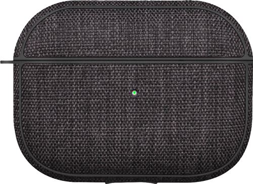 Etui avec finition en tissu On Earz Mobile Gear pour AirPods Pro Gris foncé