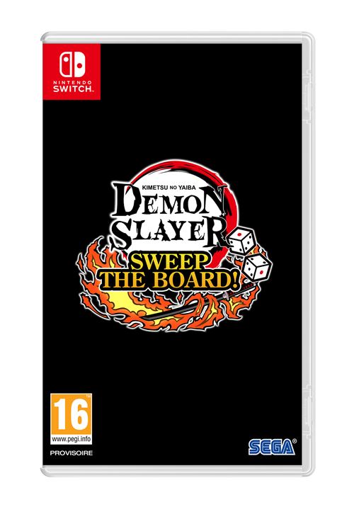 Pochette avant du jeu Demon Slayer Kimetsu no Yaiba Sweep the Board Nintendo Switch