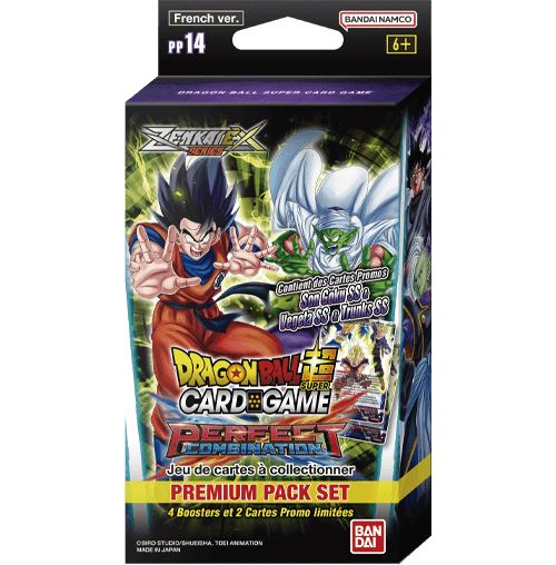 Cartes à collectionner Dragon Ball Premium Pack 14
