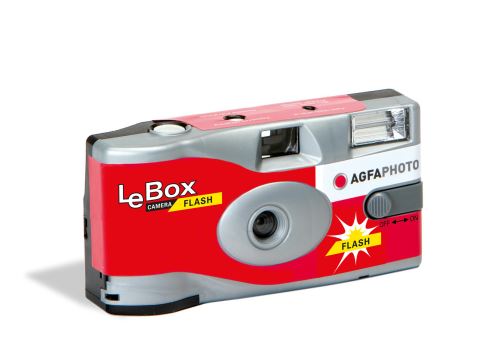 AgfaPhoto LeBox Camera Flash - à usage unique - 35mm