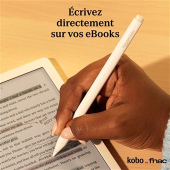 Stylus 2 Blanc compatible avec les liseuses Kobo Libra Colour
