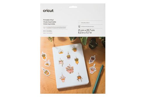Vinyle imprimable Cricut Blanc