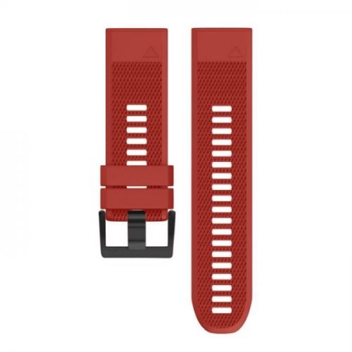 Bracelet Garmin QuickFit 26 mm Silicone Rouge