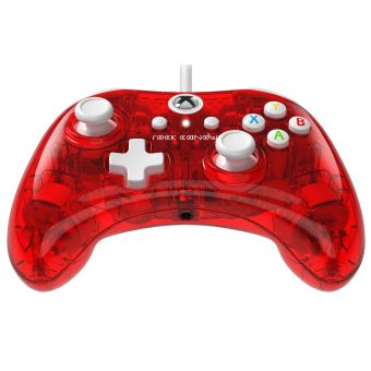 Manette Xbox One filaire PDP Rock Candy Mini Rouge