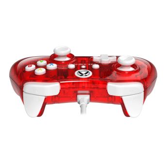 Manette Xbox One filaire PDP Rock Candy Mini Rouge