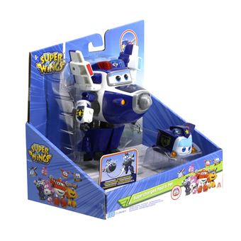 Figurine Super Wings Transforming Paul et Super Pets