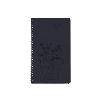 Agenda Semainier de poche Oberthur Primrose spiralé Modèle aléatoire