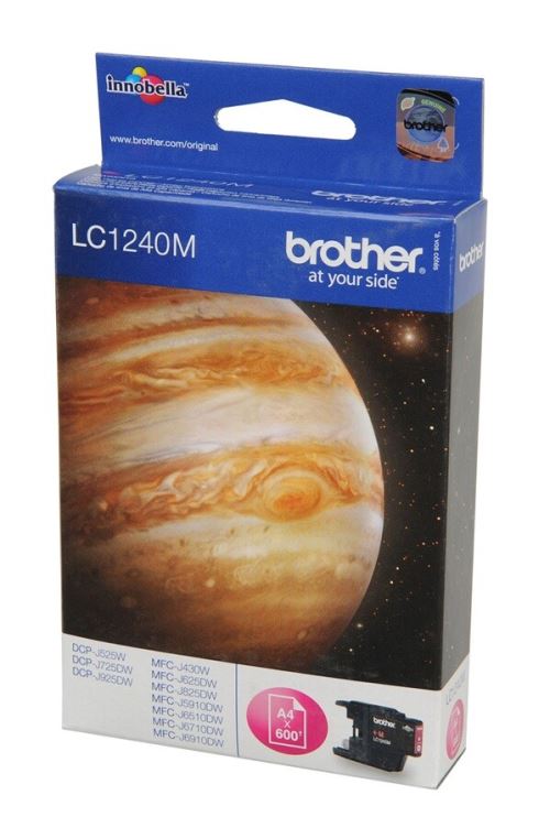 Cartouche d'encre Brother LC1240MBP Magenta