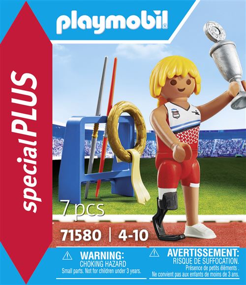 Playmobil Jeux d'imitation Lanceur de javelot - vue 2