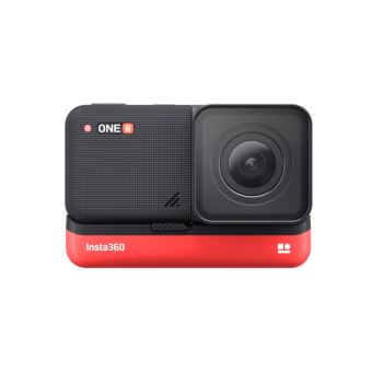 Caméra sport Insta360 One R 4K Edition Noir et rouge