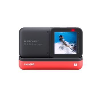 Caméra sport Insta360 One R 4K Edition Noir et rouge