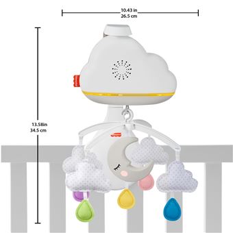 Jeu d'éveil Fisher Price Mobile Nuages Apaisants