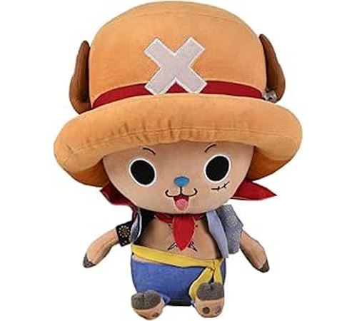 Sakami Multicolore Peluche One Piece Chopper X Luffy 25 Cm