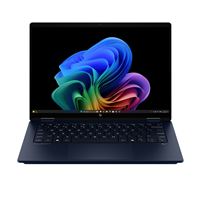 HP OmniBook X Flip Next Gen Laptop 14-fm0013nf - Copilot+ PC - draaibaar design - Intel Core Ultra 7 - 258V / tot 4.8 GHz - Win 11 Home - Intel Arc Graphics 140V - 32 GB RAM - 1 TB SSD NVMe - 14" OLED aanraakscherm 1920 x 1200 (2K) - Wi-Fi 7, Bluetooth -