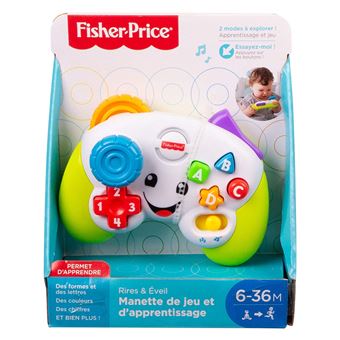 Jeu d'éveil Fisher Price La Manette de jeu et d'apprentissage