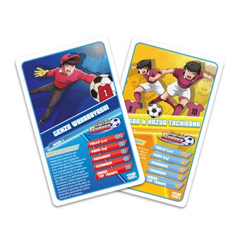 Jeu de cartes Top Trumps Captain Tsubasa