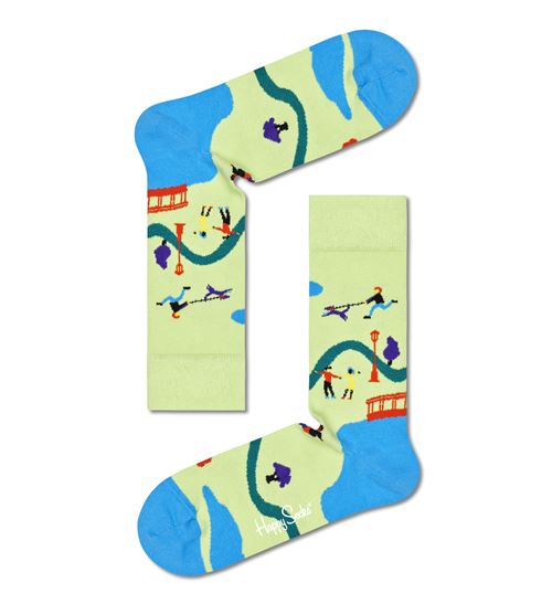 Happy Socks Walk In The Park Maat 36-40 Veelkleurig