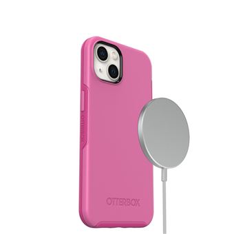 Coque de protection avec MagSafe pour iPhone 13 OtterBox Symmetry Series+ Rose fuchsia