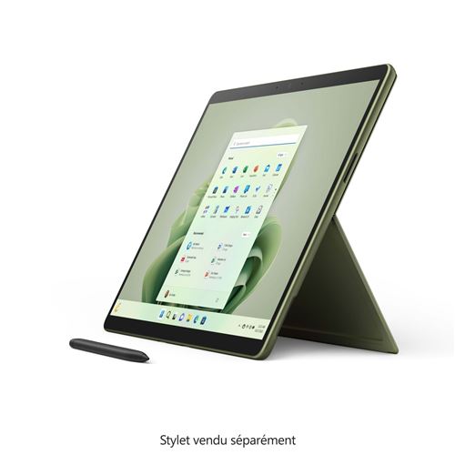 Pc Hybride Microsoft Surface Pro 9 13" Ecran Tactile Intel Core I5 8 Go Ram 256 Go Ssd Vert Forêt