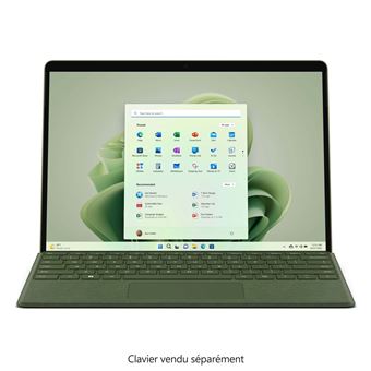 PC Hybride Microsoft Surface Pro 9 13" Ecran tactile Intel Core i5 8 Go RAM 256 Go SSD Vert Forêt
