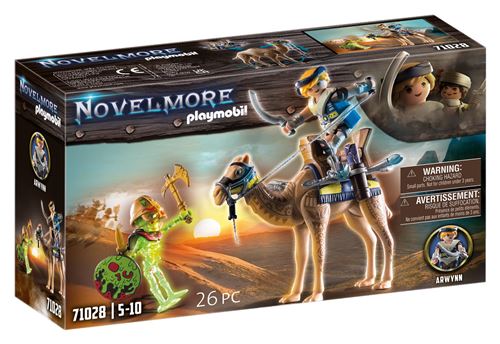 Playmobil Novelmore 71028 Sal'Ahari Sands Arwynn et Soldat Squelette