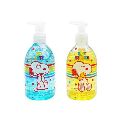 Gel main nettoyant Miniso Snoopy 250 ml bouteille pompe
