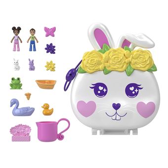 Coffret figurines Mattel Jardin du Lapin Polly Pocket