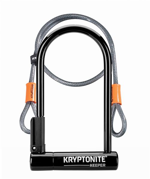 Antivol Kryptonite U Keeper 12 Standard with Flex Noir