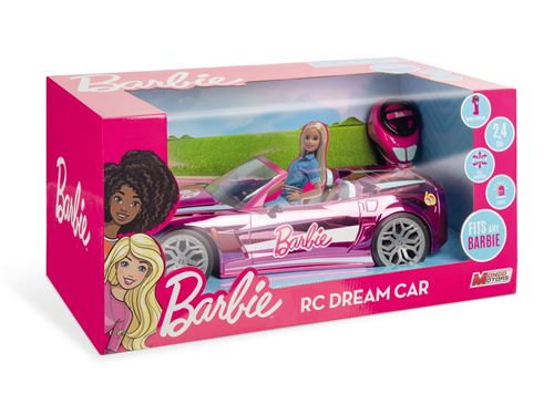 Voiture Radio Commandée Mattel Barbie Dream Car