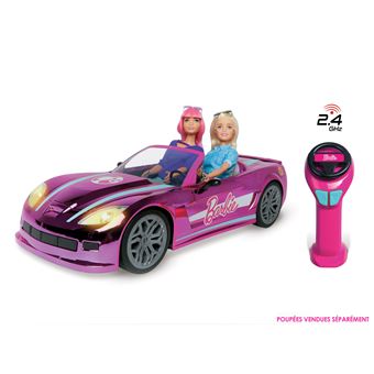 Voiture radio commandee Mattel Barbie Dream Car Voiture telecommandee Achat prix fnac