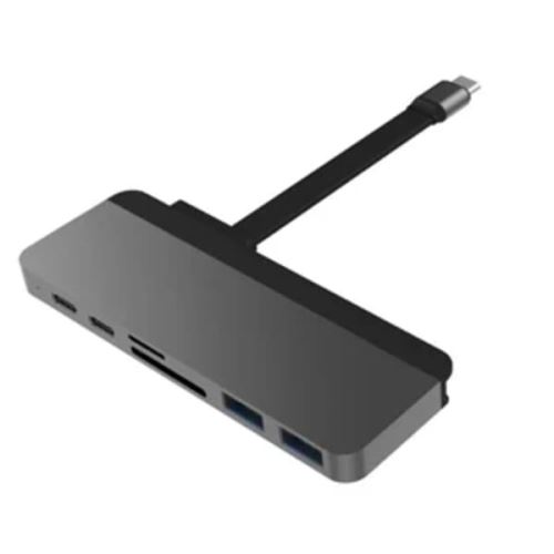 Hub USB-C 7 en 2 Gris HyperDrive Duo pour MacBook Pro