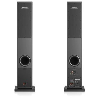 Enceintes connectées Hi-Fi sans fil Bluetooth Audio Pro A38 Noir Vendues par paire