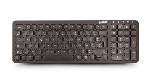 Urban Factory Onlee - Toetsenbord - draadloos - 2.4 GHz, Bluetooth 5.1 - AZERTY - Frans - zwart