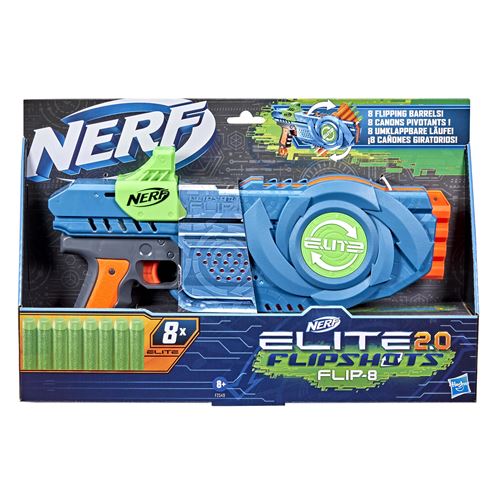 Nerf Multicolore Pistolet Elite 2.0 Flip 8