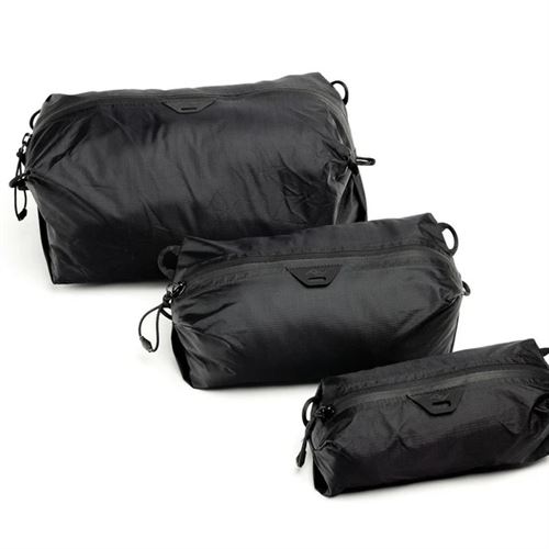 Peak Design Noir Pochette Ultralight Packing Cube Bundle Xxs Xs Et S