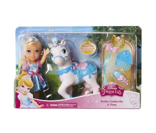 Coffret Jakks Pacific Disney Princesses 4 Poupées 15 cm et Cheval