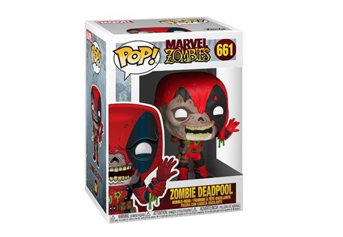 Marvel Figurine POP! Zombie Deadpool - vue 2