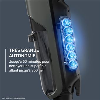 Aspirateur Laveur Rowenta sans fil X-Clean 4 GZ5035WO Noir