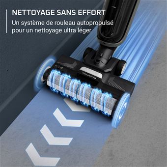 Aspirateur Laveur Rowenta sans fil X-Clean 4 GZ5035WO Noir