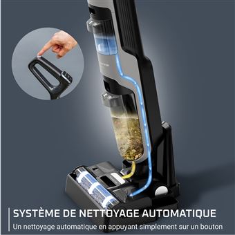 Aspirateur Laveur Rowenta sans fil X-Clean 4 GZ5035WO Noir