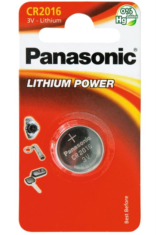 1 pile bouton CR2016 3 Volts lithium ( BATLI07 / DL2016 )